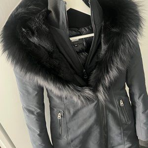 MACKAGE - BLACK DOWN "TRISH" WINTER COAT XS
